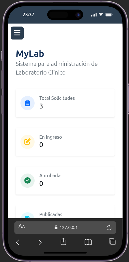 MyLab en celular